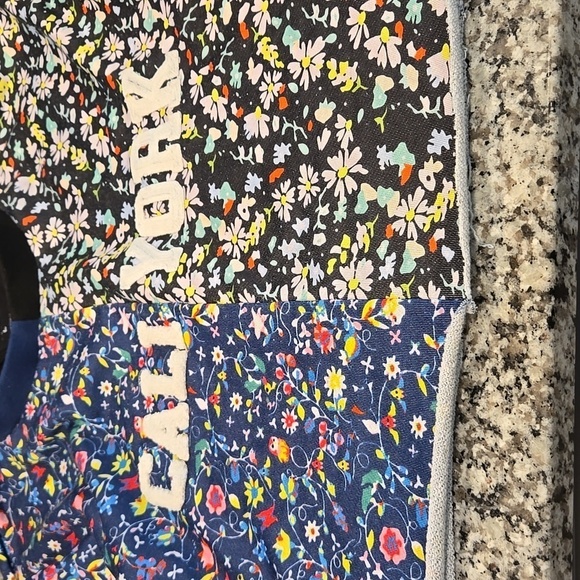 CYNTHIA ROWLEY X BANDIER CALI/YORK CROPPED LONG SLEEVE SWEATSHIRT. SIZE LARGE. - Picture 7 of 8